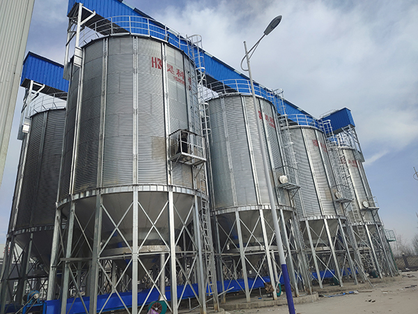 Grain Wheat Storage Maize Silo Cost Corn Seed Grain Storage Steel Silos ...